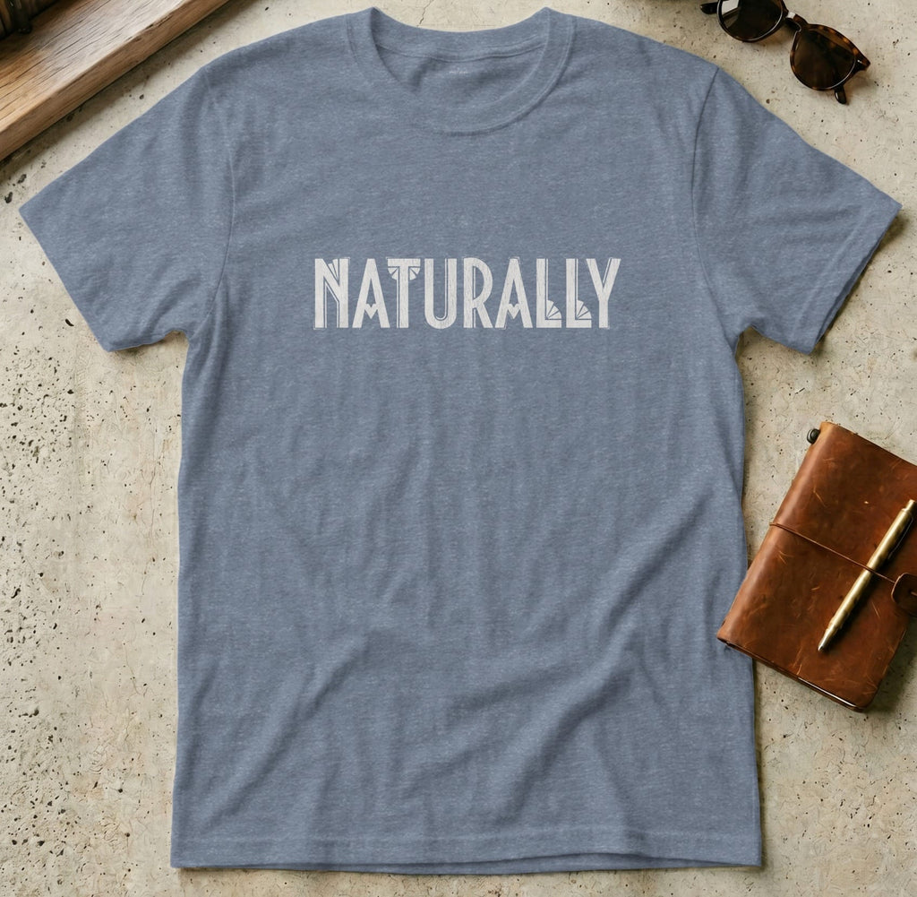 MyDesigns t-shirt S / Heather Indigo Naturally Tee