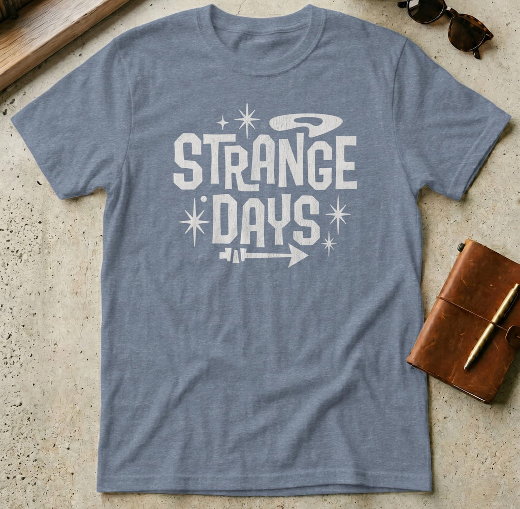 MyDesigns t-shirt S / Heather Indigo Strange Days Tee