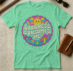 MyDesigns t-shirt S / Heather Irish Green Darkness Consumes Me Tee