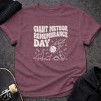 MyDesigns t-shirt S / Heather Maroon Giant Meteor Remembrance Day Tee