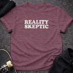 MyDesigns t-shirt S / Heather Maroon Reality Skeptic Tee
