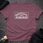 MyDesigns t-shirt S / Heather Maroon Skeptical Since Birth Tee