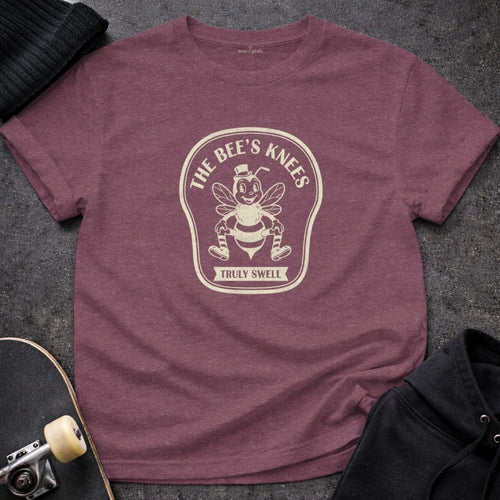 MyDesigns t-shirt S / Heather Maroon The Bee's Knees Tee