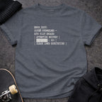 MyDesigns t-shirt S / Heather Navy Error System Overwhelmed Tee