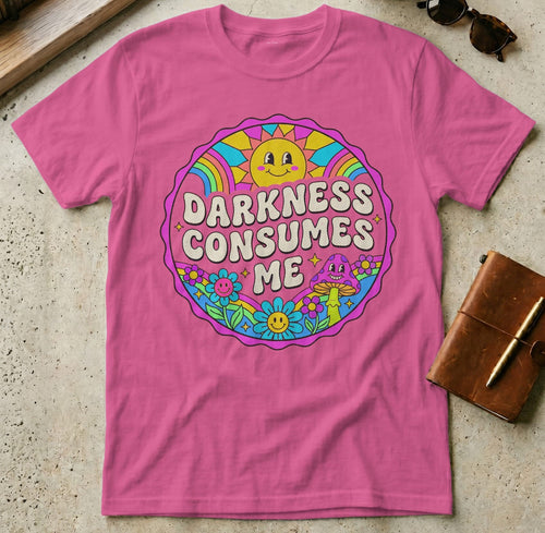 MyDesigns t-shirt S / Heliconia Darkness Consumes Me Tee