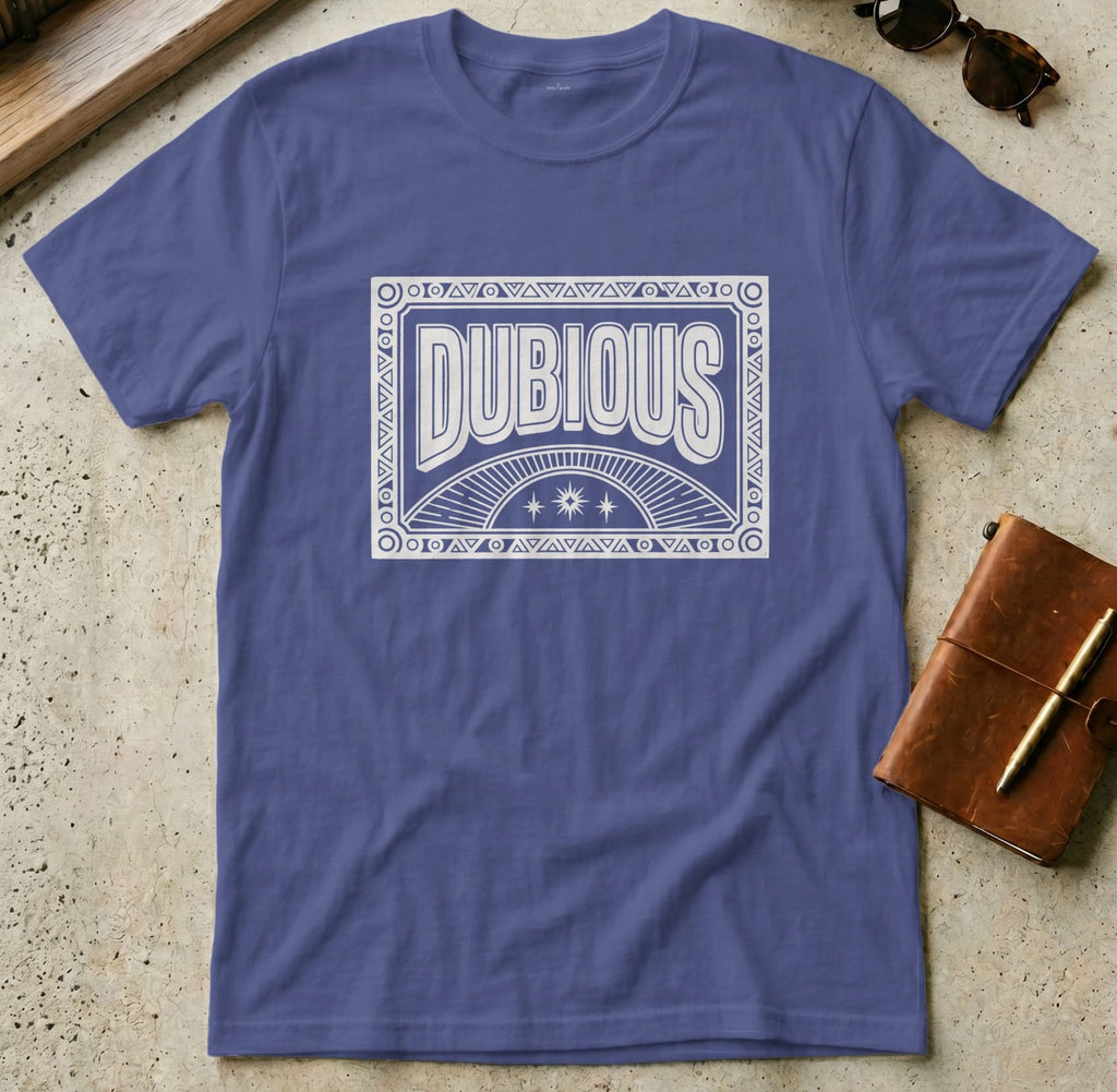 MyDesigns t-shirt S / Metro Blue Dubious Tee
