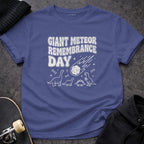 MyDesigns t-shirt S / Metro Blue Giant Meteor Remembrance Day Tee