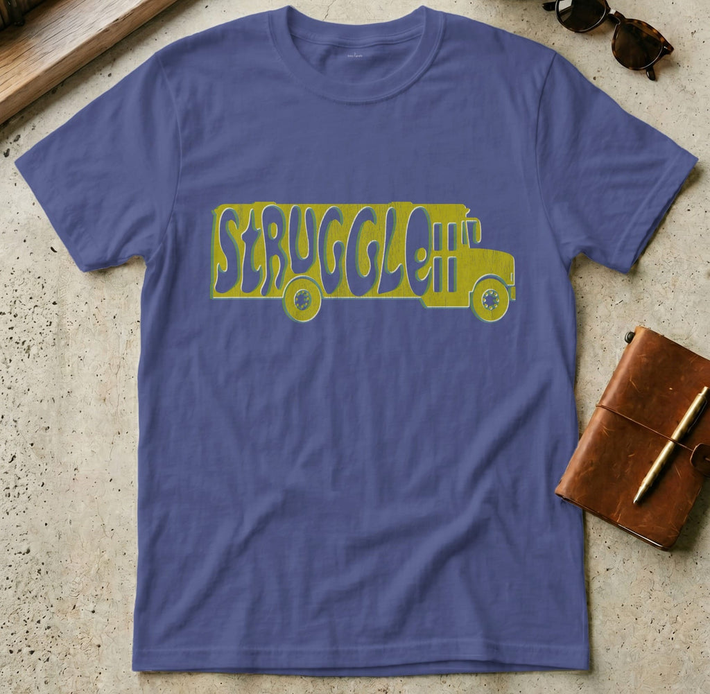 MyDesigns t-shirt S / Metro Blue Struggle Bus Tee