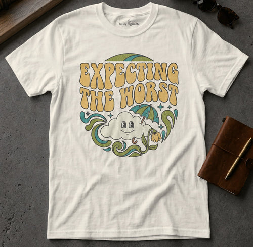 MyDesigns t-shirt S / Natural Expecting the Worst Tee