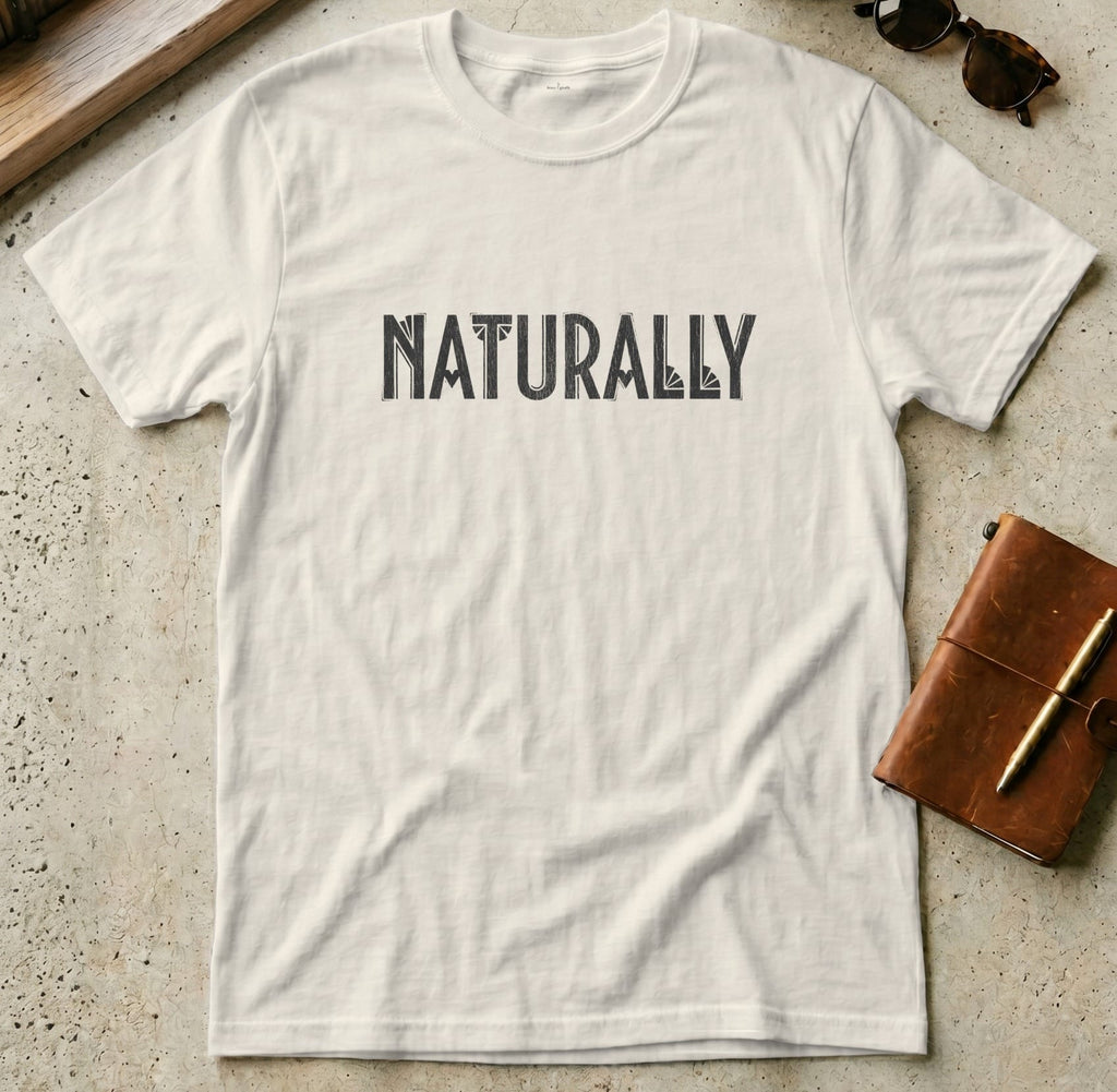 MyDesigns t-shirt S / Natural Naturally T-Shirt