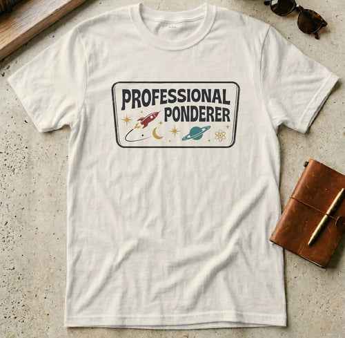 MyDesigns t-shirt S / Natural Professional Ponderer T-Shirt