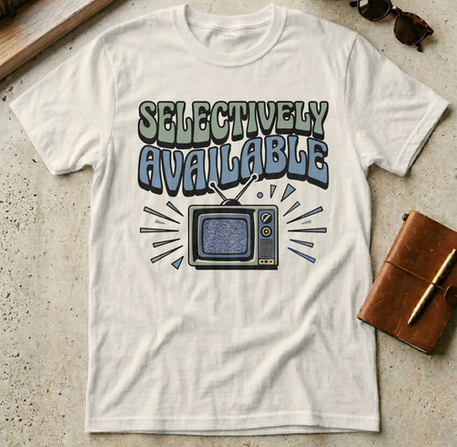 MyDesigns t-shirt S / Natural Selectively Available Tee