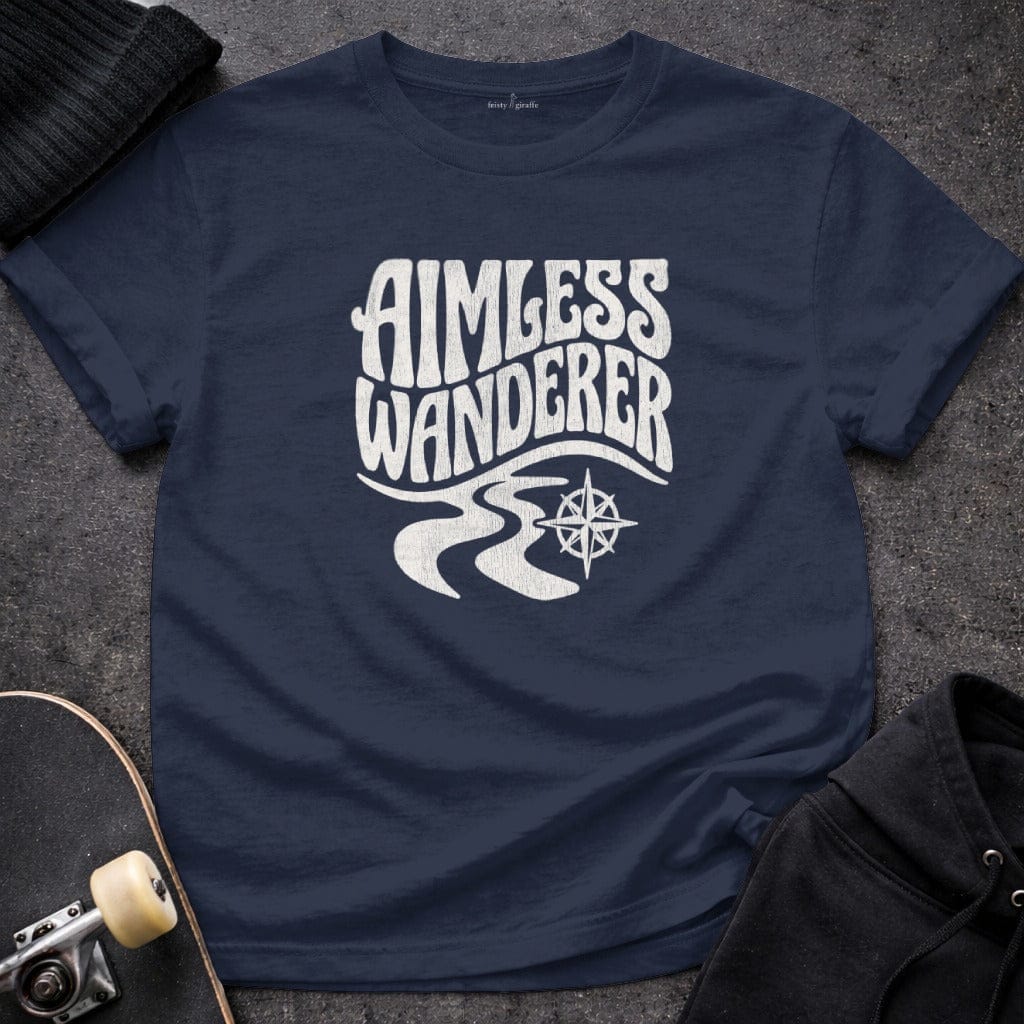 MyDesigns t-shirt S / Navy Aimless Wanderer Tee