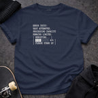 MyDesigns t-shirt S / Navy Error Rest Attempted Tee