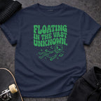 MyDesigns t-shirt S / Navy Floating in the Vast Unknown T-shirt
