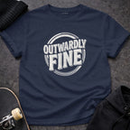 MyDesigns t-shirt S / Navy Outwardly Fine Tee