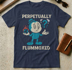 MyDesigns t-shirt S / Navy Perpetually Flummoxed Tee