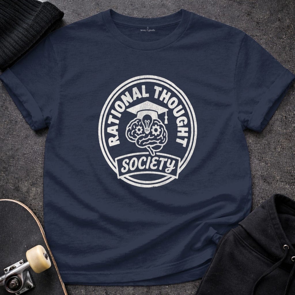 MyDesigns t-shirt S / Navy Rational Thought Society Tee