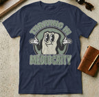 MyDesigns t-shirt S / Navy Thriving in Mediocrity Tee