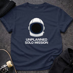 MyDesigns t-shirt S / Navy Unplanned Solo Mission Tee