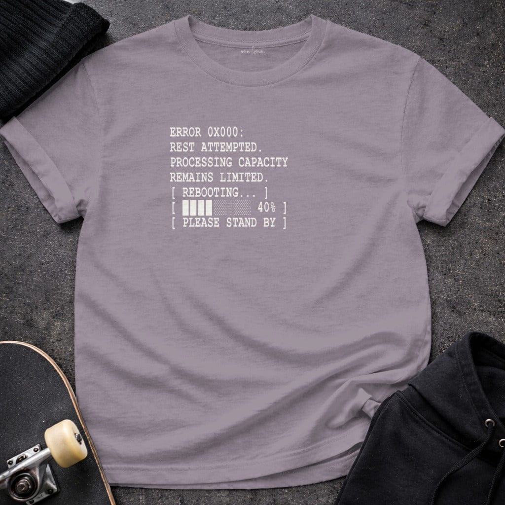MyDesigns t-shirt S / Paragon Error Rest Attempted Tee