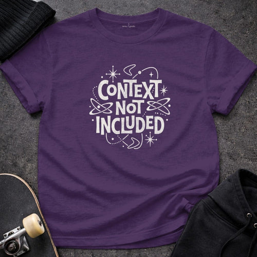 MyDesigns t-shirt S / Purple Context Not Included Tee