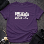 MyDesigns t-shirt S / Purple Critical Thinking Club Tee