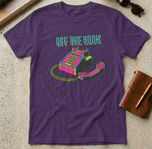 MyDesigns t-shirt S / Purple Off the Hook Tee