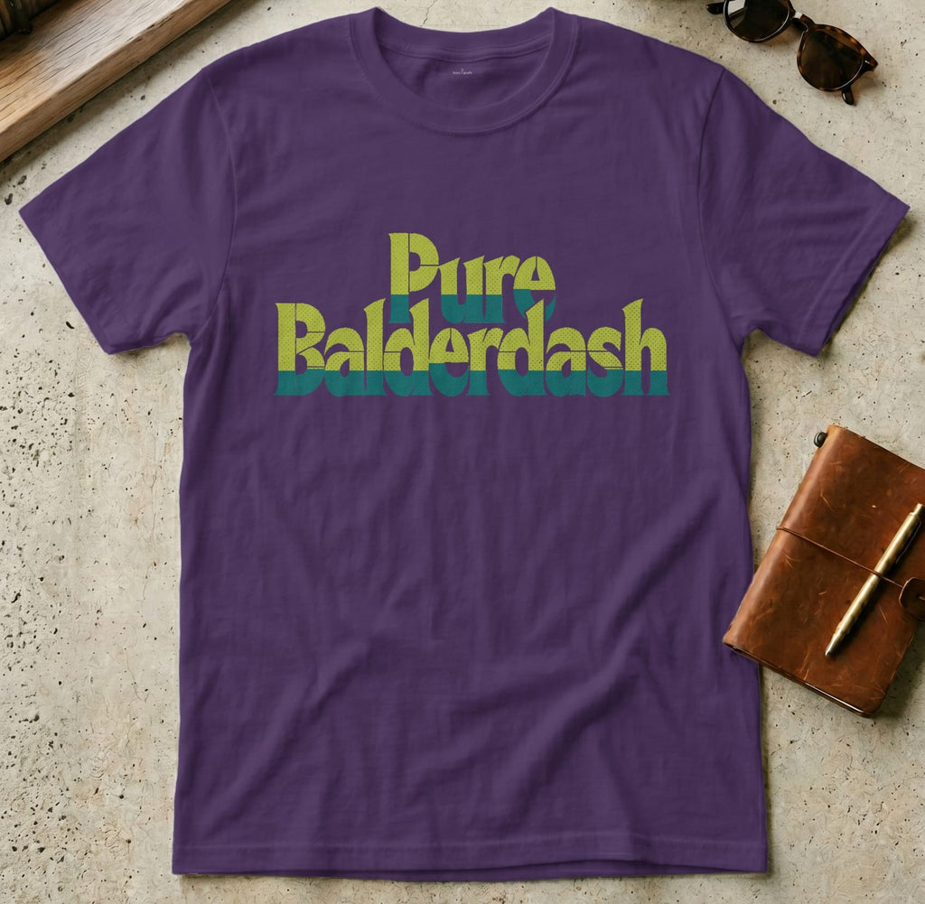 MyDesigns t-shirt S / Purple Pure Balderdash Tee