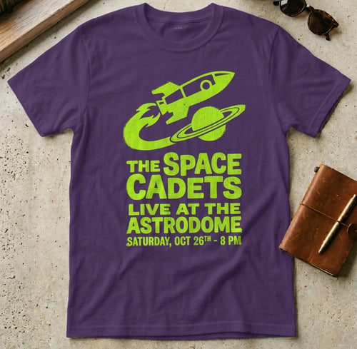 MyDesigns t-shirt S / Purple Space Cadets Live Tee
