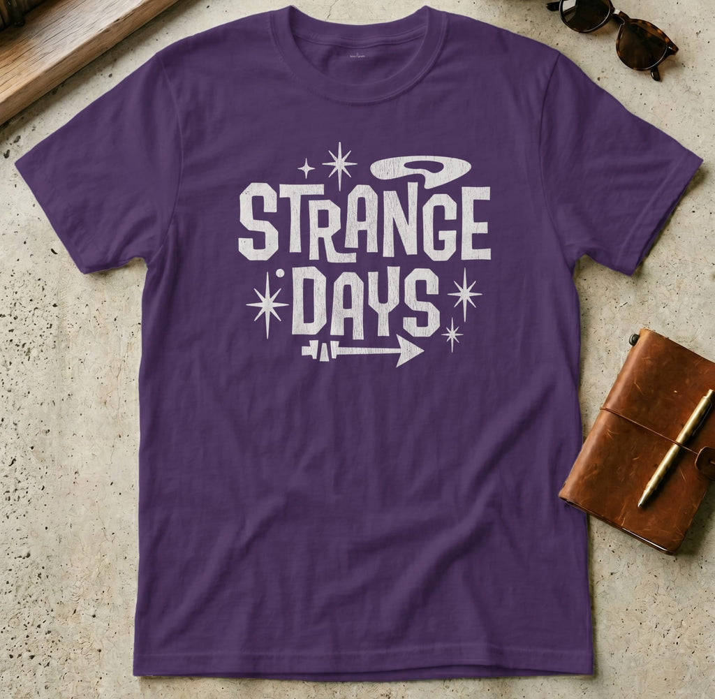 MyDesigns t-shirt S / Purple Strange Days Tee