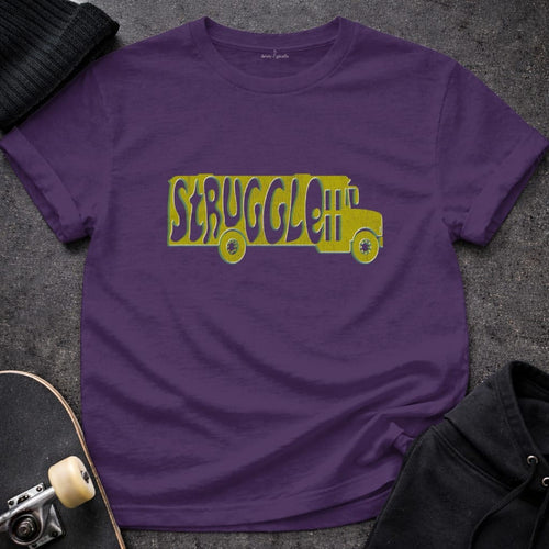 MyDesigns t-shirt S / Purple Struggle Bus Tee