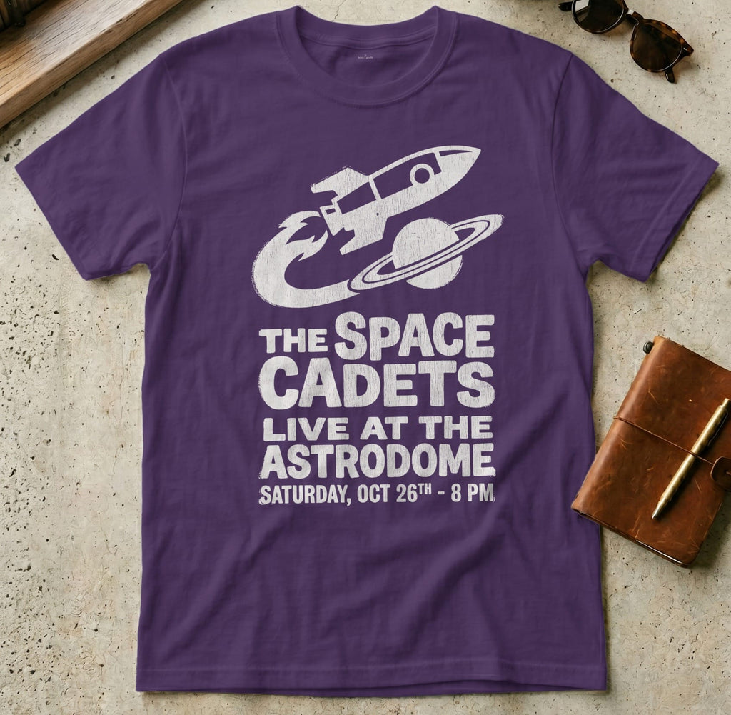 MyDesigns t-shirt S / Purple The Space Cadets Live Tee