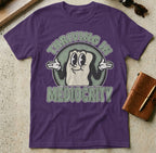 MyDesigns t-shirt S / Purple Thriving in Mediocrity Tee