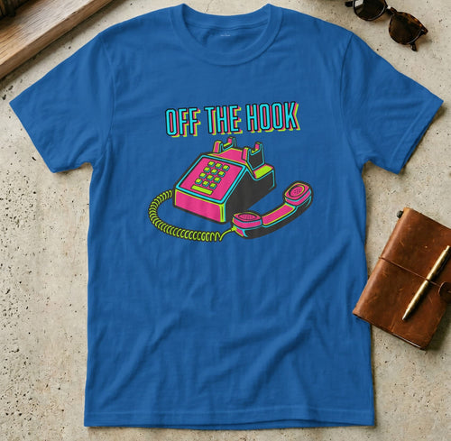 MyDesigns t-shirt S / Royal Off the Hook Tee