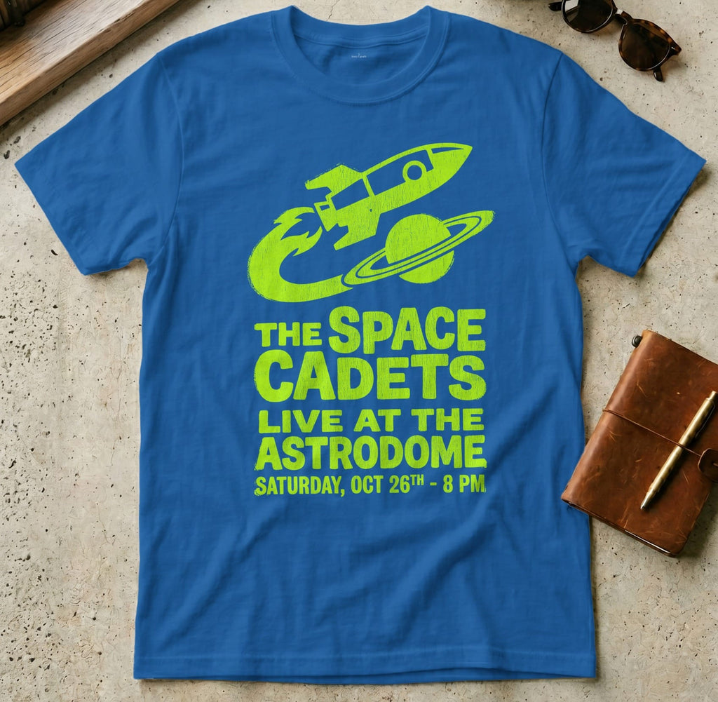 MyDesigns t-shirt S / Royal Space Cadets Live Tee