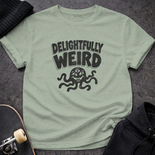 MyDesigns t-shirt S / Sage Delightfully Weird Tee