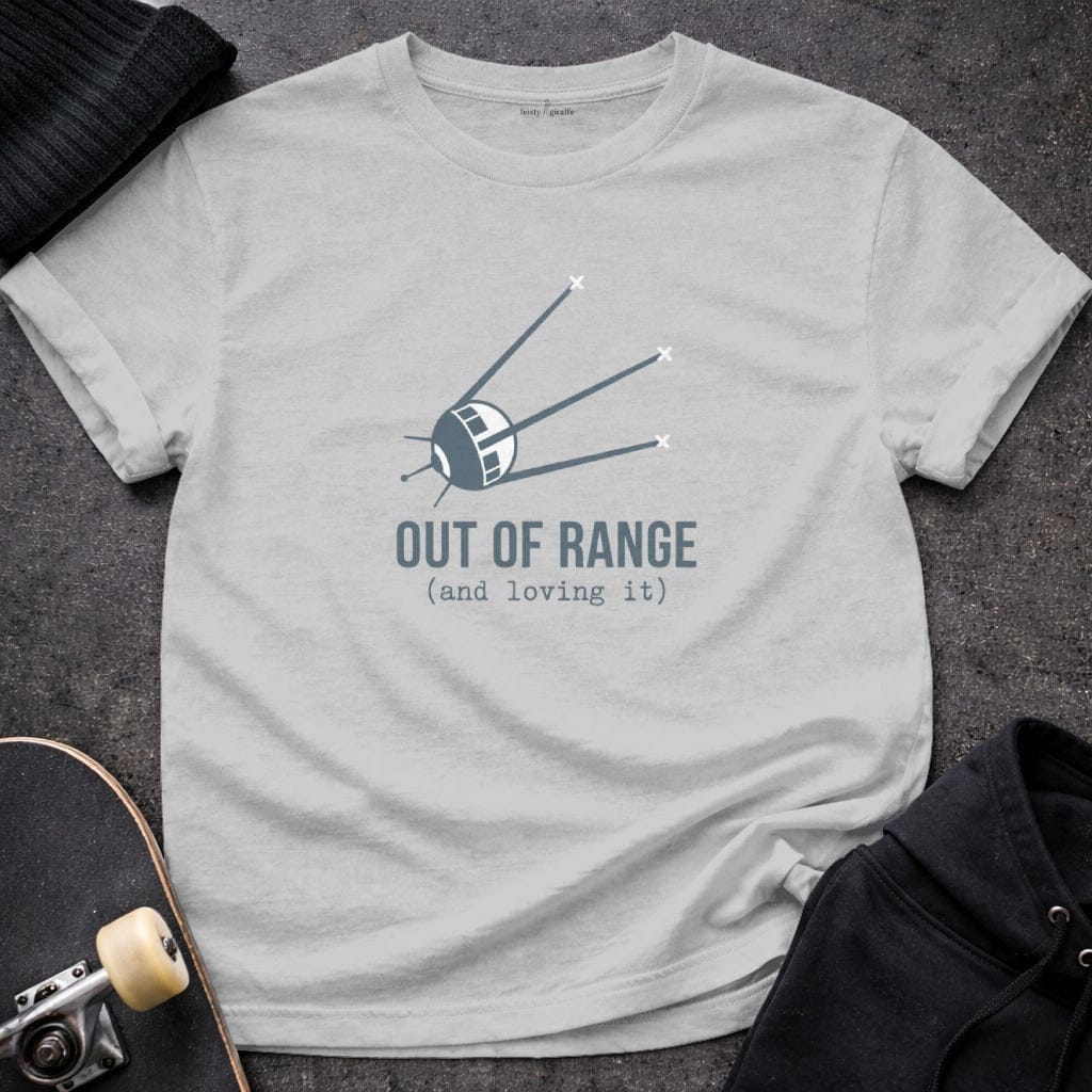 MyDesigns t-shirt S / Sport Grey Out of Range Tee