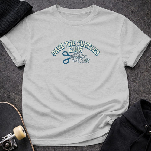 MyDesigns t-shirt S / Sport Grey Save the Turtles Club Tee