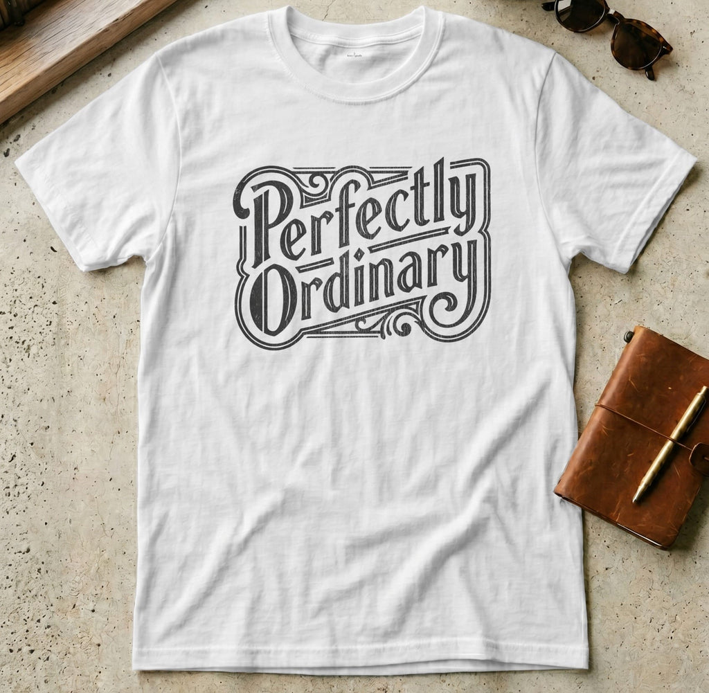 MyDesigns t-shirt S / White Perfectly Ordinary Tee