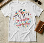 MyDesigns t-shirt S / White Prepare to be Disappointed Tee