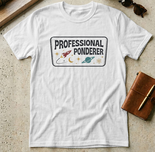 MyDesigns t-shirt S / White Professional Ponderer T-Shirt