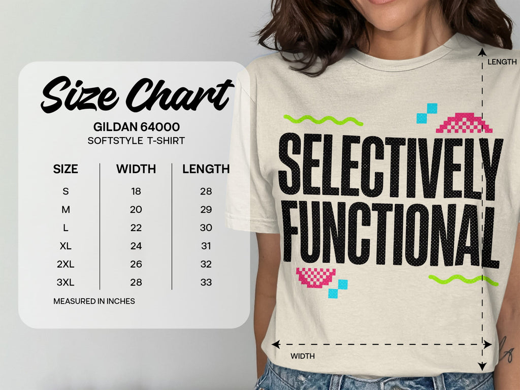 MyDesigns t-shirt Selectively Functional Tee