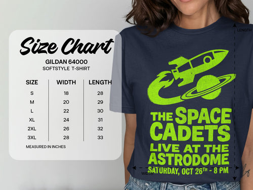 MyDesigns t-shirt Space Cadets Live Tee