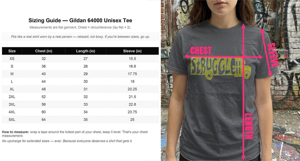 MyDesigns t-shirt Struggle Bus Tee