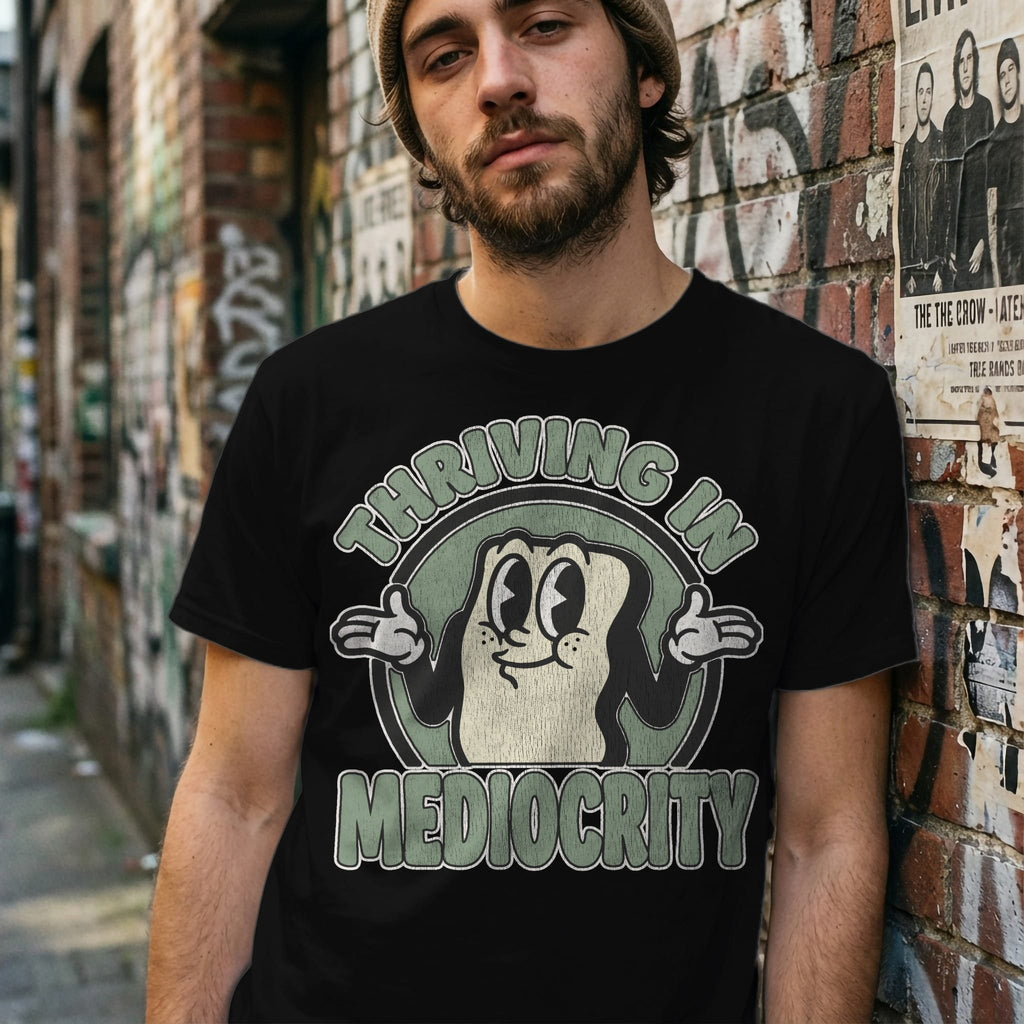 MyDesigns t-shirt Thriving in Mediocrity Tee