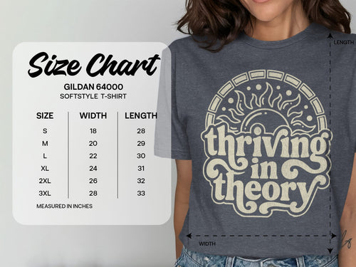 MyDesigns t-shirt Thriving in Theory Tee