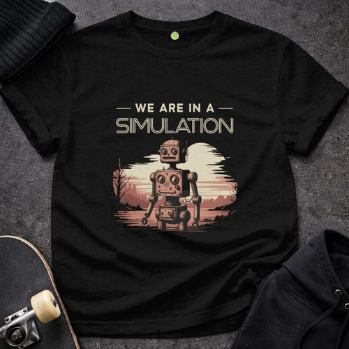 MyDesigns t-shirt We Are In A Simulation T-Shirt