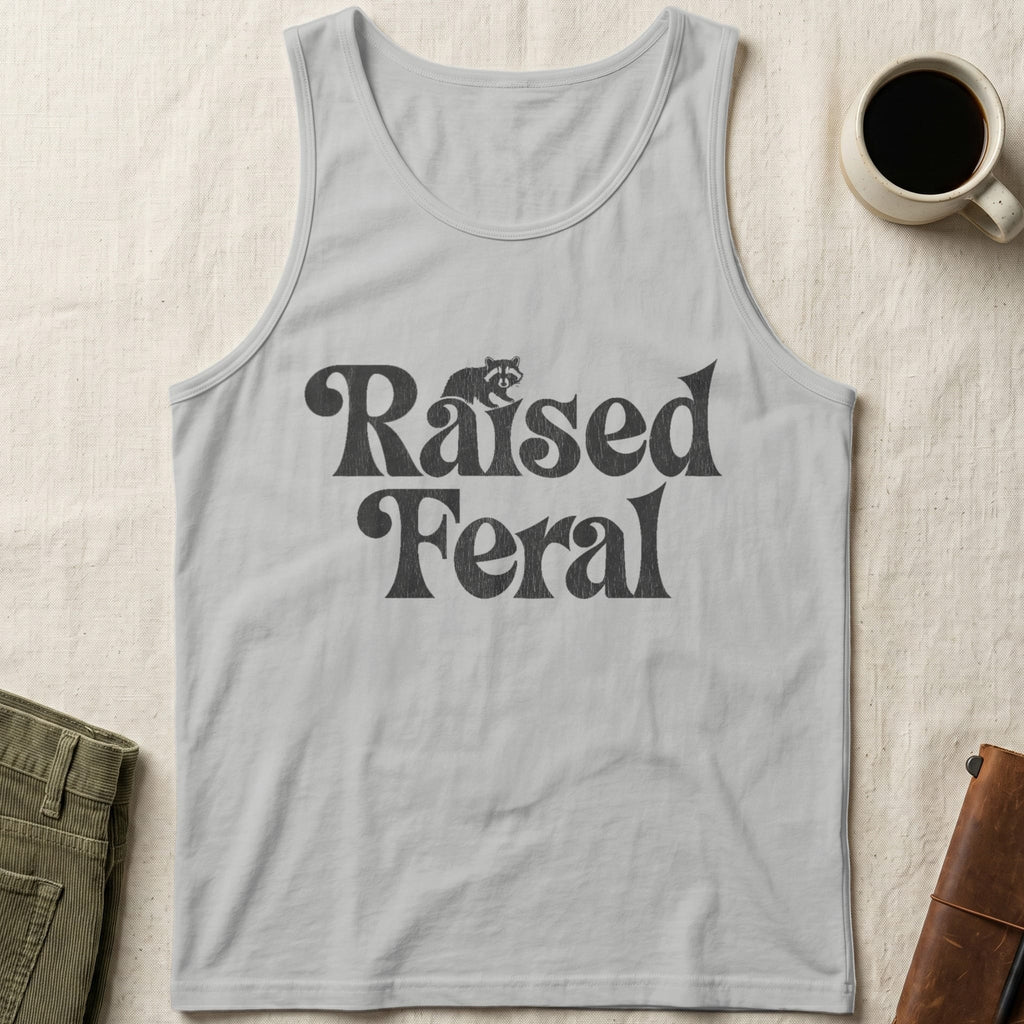 MyDesigns Tank Top XS / Athletic Heather Raised Feral Unisex Tank Top