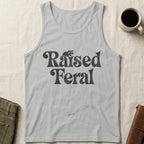 MyDesigns Tank Top XS / Athletic Heather Raised Feral Unisex Tank Top